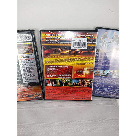 Fast & Furious DVD Lot of 3 - Picture 3 of 10